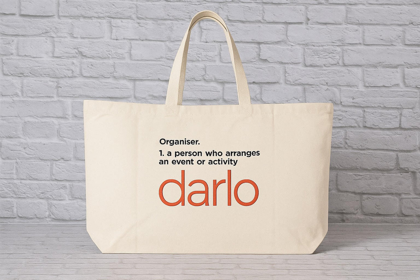 The darlo Shopper XL (Our Totes ship November 9th )