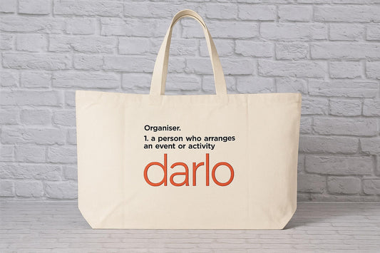 The darlo Shopper XL (Our Totes ship November 9th )